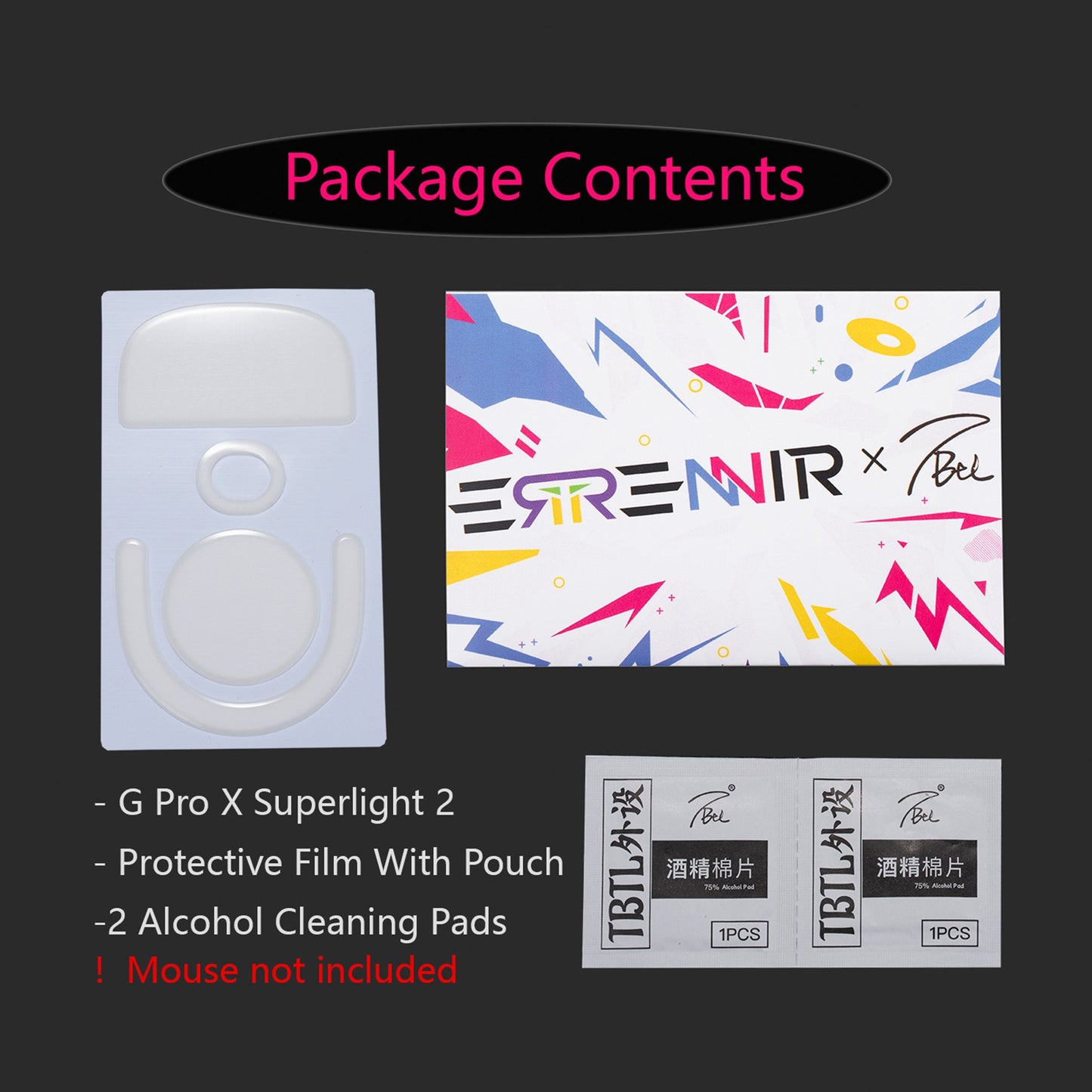 Errennir POM Mouse Skates For Logitech G PRO X SUPERLIGHT